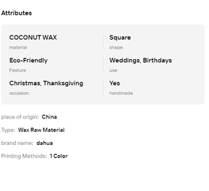 Pure Natural Virgin <b>Coconut</b> Wax <b>Flakes</b> for Luxury Scented Jar Candle Home Fragrance DIY Craft Industry - Product Image 6