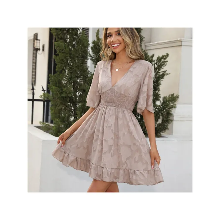 lace neck dress