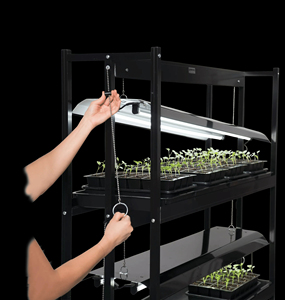 Lámpara LED SunLite de Acero para Mesa de Jardín, de Alta Tecnología, Súper Eficiente, para Estimular el Crecimiento de Plantas, de 4', Fabricada en Fujian - Product Image 4