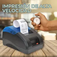 Printer Termal Bluetooth Mini Berkecepatan Tinggi Dengan Baterai, Desain Multifungsi Portabel Untuk Struk Dan Label, Kertas 18x13 Cm