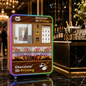 Máquina Expendedora <span class=keywords><strong>de</strong></span> Chocolate 3D, Máquina Expendedora Comercial Automatizada, Chocolate Hecho a Medida <span class=keywords><strong>en</strong></span> el Lugar - Product Image 1
