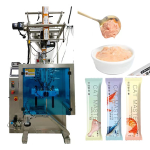 Machine d'emballage entièrement automatique à double usage pour pâte et liquide, <span class=keywords><strong>sauce</strong></span> au poivre noir, <span class=keywords><strong>sauce</strong></span> pour steak, pommade chinoise - Product Image 1