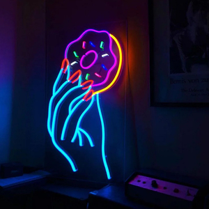 Zyd Chất lượng cao cat-phong cách Led Neon dấu hiệu 3D Acrylic Màu ánh sáng hộp cho xe trang trí - Product Image 5