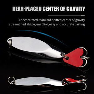 LUSHAZER 5 pçs/set Metal <span class=keywords><strong>Jig</strong></span> Colher Iscas Spinner Isca De Pesca 5g 10g 14g 21g 28g Fundição Dura Isca De Pesca para Bass Pike Trout - Product Image 5