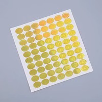 Étiquette de sécurité personnalisée en hologramme 3D en matériau PET pour rouge à lèvres, électronique grand public, soins de la peau et parfums