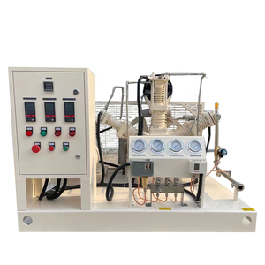 Compresseur haute pression manuel, appareil générateur d'oxygène, halogène, CO2, <span class=keywords><strong>hydrogène</strong></span> - Product Image 1