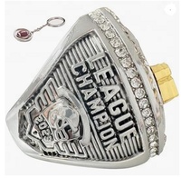 Cadeau de collection personnalisé 2023 bague de trophée de championnat de football Massive Fantasy