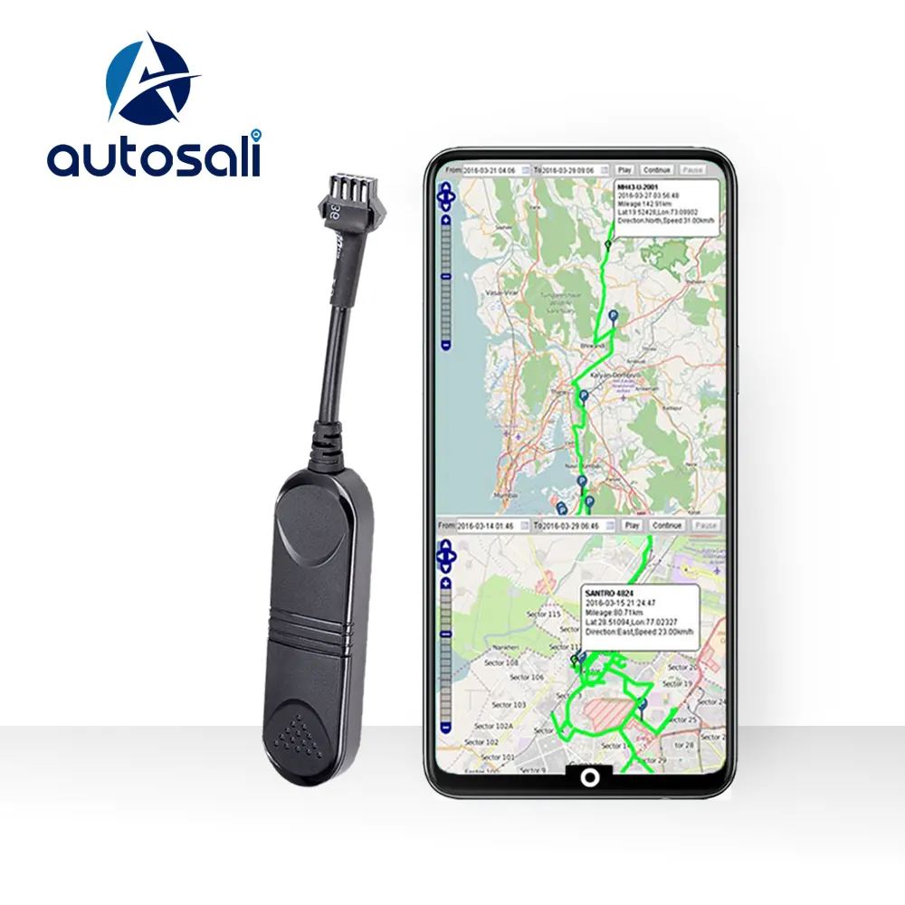 Meilleure vente Installation facile Anti-vol Smart Mini Car Tracking Device GPS Tracker pour moto voiture avec plate-forme gratuite TR08X