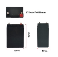 LiFePo4 Paket Baterai 6.4V 4Ah untuk Penggantian Baterai Asam Timbal