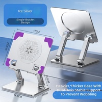 Support pour tablette iPad à dissipation thermique à 360° - Vente flash °   Support rotatif pliable, puissant pour le bureau, compatible avec les tablettes et ordinateurs portables de 16 pouces