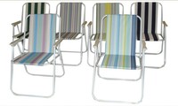 Pas cher en gros chaise de plage extérieure pliante de printemps chaise de plage d'été de camping personnalisée légère et portable