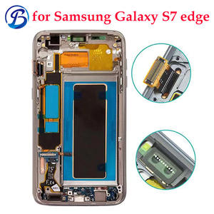 Écran tactile de remplacement pour smartphone <span class=keywords><strong>Samsung</strong></span> Galaxy <span class=keywords><strong>S7</strong></span> Edge LCD G9350, qualité OEM, vente en gros d'écrans de smartphone avec des brûlures - Product Image 6