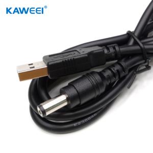 كابل تجميع USB 2.0 إلى مقبس DC 5521 من KAWEEI، كابل بيانات اتصال 500 مم 220 فولت بموصل نحاسي مطلي بالقصدير - Product Image 4