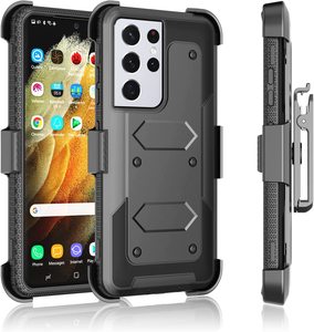 Funda protectora a prueba de golpes para <span class=keywords><strong>Samsung</strong></span> <span class=keywords><strong>Galaxy</strong></span> <span class=keywords><strong>S21</strong></span> <span class=keywords><strong>Ultra</strong></span>, funda protectora con enganche para teléfono móvil - Product Image 6