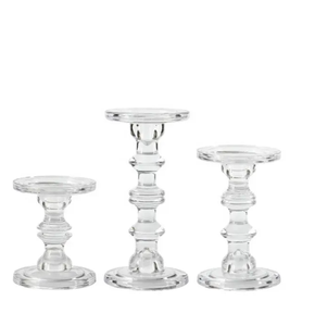 Bán Buôn Tre Hình Dạng Dày Trụ Cột Nến Thủy Tinh Đứng Nến Chủ Sở Hữu Thân Cây Dài Thủy Tinh Nến Cho Đám Cưới Trang Trí - Product Image 1