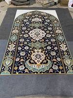 Panneaux de carreaux islamiques en céramique 5x5 faits à la main motif personnalisé pour la décoration murale intérieure et extérieure pour les bordures