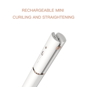 Lena High-End Keramik USB Wireless wiederauf ladbare Reise tragbare Mini Cordless Haar glätter Flacheisen mit Private Label