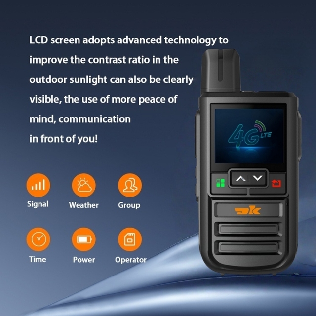 Factory Wholesale Walkie Talkie Grouping 4G POC PTT Ham Public Network Intercom