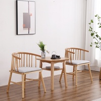 Table basse double couche en bois massif de style nordique, petite table d'appoint pour salon, chambre à coucher, chevet ou coin canapé