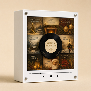 Imán de Refrigerador Personalizado con <span class=keywords><strong>Música</strong></span> NFC para Navidad, Imán de Refrigerador con Foto de Álbum, Regalo Navideño, Envío Rápido de Fábrica - Product Image 1