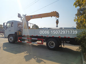 מותאם אישית במפעל 8 טון 10 טון 12 טון מנוף רכוב משאית בום טלסקופ - Product Image 3