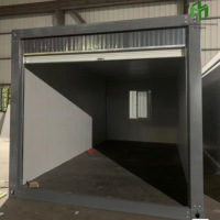 Maison de garage préfabriquée OEM haut de gamme, à un étage, vendue par l'usine, maison conteneur en kit