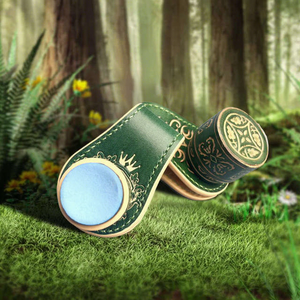 Magnetic Pu Leather <b>Chalk</b> Holder Set Strong Snap Billiard <b>Chalk</b> Case Magician Accessories - Product Image 1