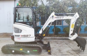 2026年新発送 送料無料 Herestrongブランド HS27 高品質ユーティリティワークミニショベル 2.7トン クローラーマイクロディガー 庭用 - Product Image 3