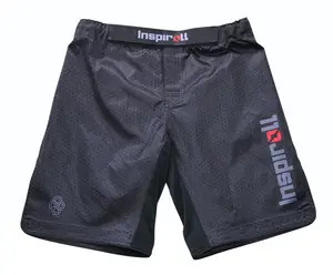 Celana Pendek Bergulat Logo Kustom Celana Pendek MMA Pakaian Olahraga Bertarung