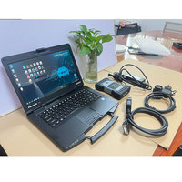 SUPER MB PRO M6 DoIP M6 MB Star C6 para BMW y mercedes-benz Car Truck Auto herramienta de diagnóstico DTS DAS XENTRY WIS EPC + CF54 LAPTOP