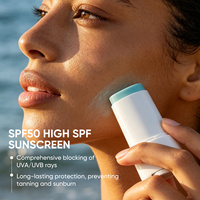 Sérum solaire hydratant à la Centella Hyalu-Cica, marque privée, écran solaire coréen SPF 50, soin de la peau coréen