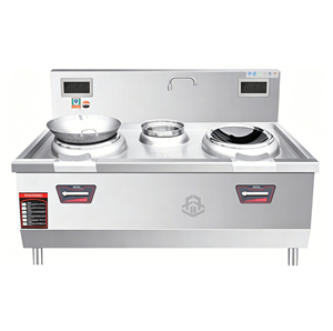 Plaque de cuisson à convection à brûleur unique avec protection contre la coupure de flamme, construction en acier inoxydable pour grand <span class=keywords><strong>wok</strong></span> industriel - Product Image 1