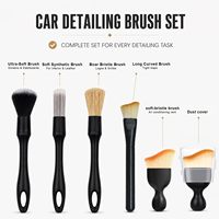 Ensemble de brosses de nettoyage à poils doux pour la maison, multi-usages, pour éliminer la poussière des interstices, des claviers et des espaces restreints, nettoyage en profondeur