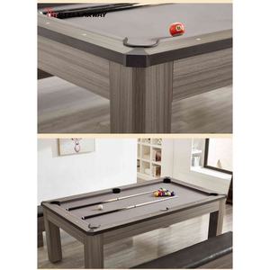 STELLARWAY Prêt à expédier <span class=keywords><strong>Table</strong></span> de <span class=keywords><strong>billard</strong></span> multifonction 7FT 3-en-1 avec bancs <span class=keywords><strong>pour</strong></span> usage intérieur et chaises - Product Image 3