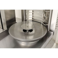Machine à découper la viande en acier inoxydable pour barbecue, grilles du Moyen-Orient, rôtissoire à poulet, robot à gaz pour doner, machine automatique à couper le shawarma et les kebabs
