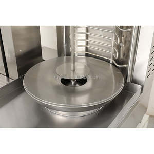 Machine à découper la viande en acier inoxydable pour barbecue, grilles du Moyen-Orient, rôtissoire à poulet, <span class=keywords><strong>robot</strong></span> à gaz pour doner, machine automatique à couper le shawarma et les kebabs - Product Image 5