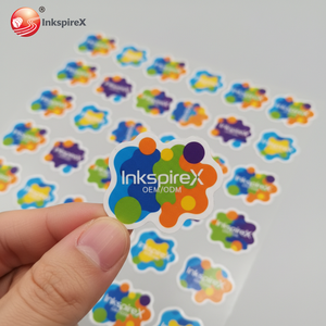 Custom Brand <strong>Logo</strong> Printed Waterproof and UV Resistant Die-Cut Vinyl Stickers for Promotion - Product Image 1