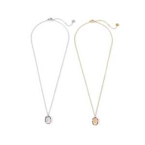 Collana con Ciondolo a R in Oro e Argento, Acciaio 45448, Set da 12 Pezzi - Product Image 2