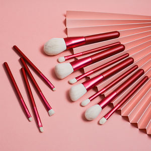 <span class=keywords><strong>Pinceaux</strong></span> complets de luxe pour maquilleur Ruby Face Bling <span class=keywords><strong>Docolor</strong></span> 12 pièces ensemble de <span class=keywords><strong>pinceaux</strong></span> de maquillage professionnel cosmétiques logo personnalisé - Product Image 2