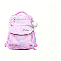 Sac à dos scolaire unisexe en Oxford durable avec fermeture éclair et compartiment pour ordinateur, personnalisable avec logo, idéal pour garçons et filles, usage quotidien, design tendance