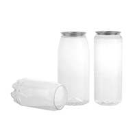 Vente en gros de contenants en plastique PET vides pour jus de 250 ml, 350 ml, 500 ml, 650 ml avec ouverture facile et impression sérigraphique pour usage cosmétique