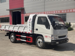 Camion benne basculante léger JMC 4x2 3 tonnes en stock pour l'exportation mondiale - Product Image 3