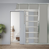 Fournisseur direct d'usine Portes intérieures en bois de luxe pour hôpital et salle de bain Design moderne Isolation phonique Garantie 5 ans