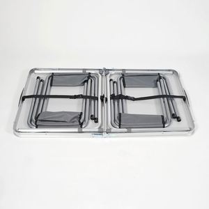 Outdoor Folding <b>Table</b> and Chair Aluminium Frame <b>Plastic</b> Banquet Garden Dining Event Chair for Indoor Outdoor Use - Product Image 2