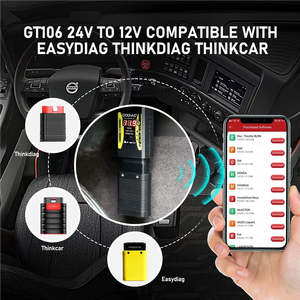 Adaptateur GODIAG GT106 24V à 12V Heavy Duty Truck pour Easydiag/ Thinkdiag 2 / IDIAG/ OBD2 Scanner Diagnostic Tool - Product Image 3