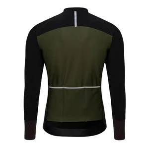 Maillot de cyclisme Zede coupe-vent à manches longues, respirant, anti-transpiration, confortable, unisexe, multicolores, pour la course cycliste professionnelle - Product Image 6