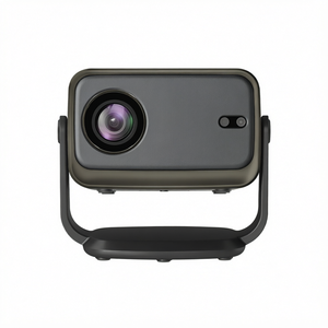 <span class=keywords><strong>Projecteur</strong></span> laser triple ultra courte focale pour home cinéma, 720P LCD, 500 lumens, avec écran motorisé escamotable au sol et meuble intégré - Product Image 1