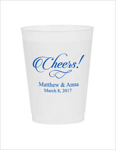 Tasse de stade en plastique personnalisée réutilisable de 16 oz tasse givrée flexible en plastique "<span class=keywords><strong>she</strong></span> Said Yes" pour enterrement de vie de jeune fille - Product Image 6