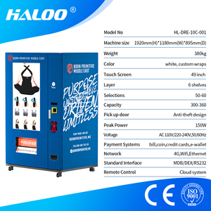 Haloo Máy bán hàng tự động Nhà cung cấp điện tử màn hình cảm ứng lớn quần áo máy bán hàng tự động quần áo tự động máy bán hàng tự động với màn hình quảng cáo - Product Image 4