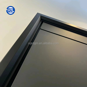 High-End fabbrica diretta in acciaio francese Design moderno con pieghevole stile aperto piccola porta in metallo esterno in acciaio porta - Product Image 2